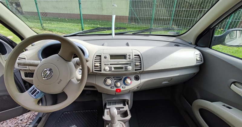 Nissan Micra cena 7800 przebieg: 170721, rok produkcji 2006 z Złotów małe 79